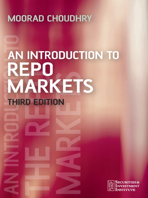 Cover image for An Introduction to Repo Markets